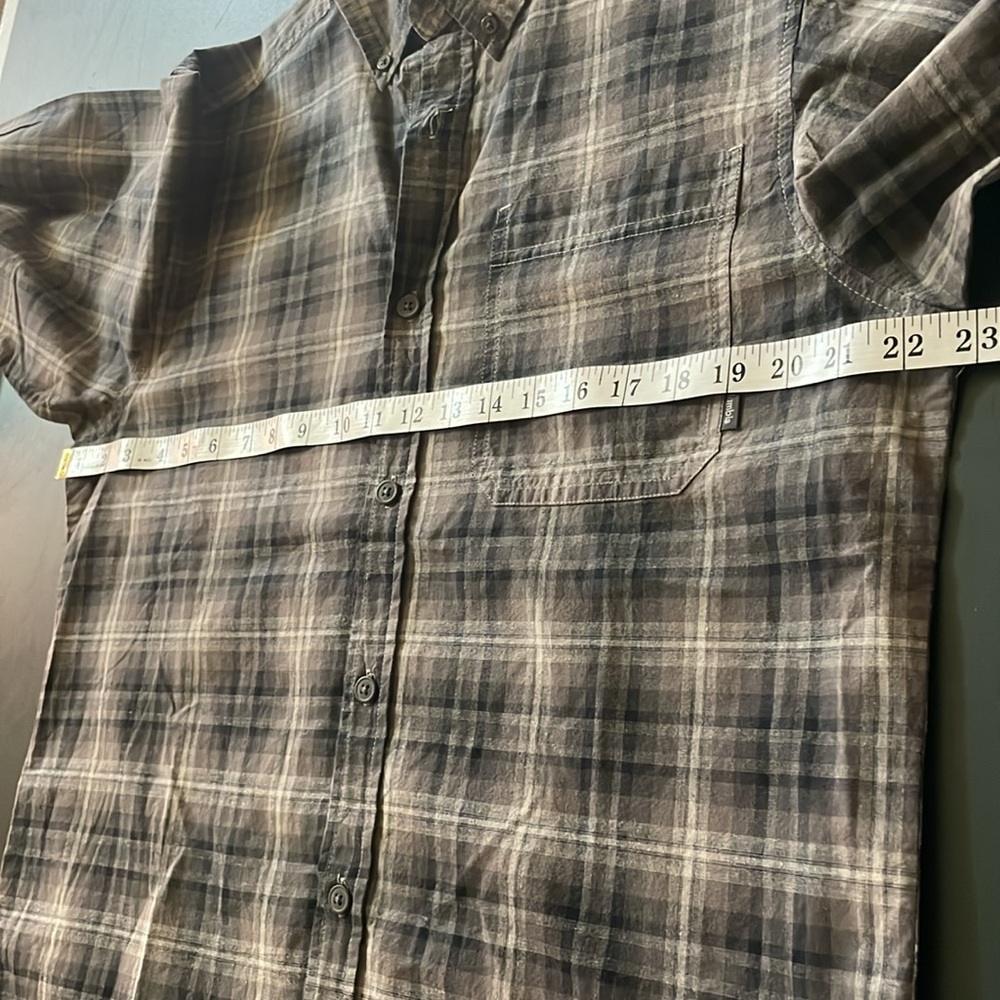 Columbia plaid long sleeve button down, men’s medium rn 69724 - Picture 7 of 8